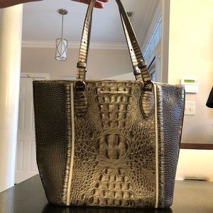 Brahmin snake skin pattern medium size bag